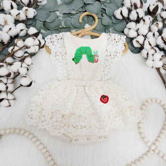 boutique One Pieces The Very Hungry Caterpillar Romper Smash Cake